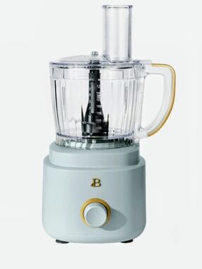 Beautiful 10-Cup Food Processor with Accessories, Hydrangea Blue by Drew...